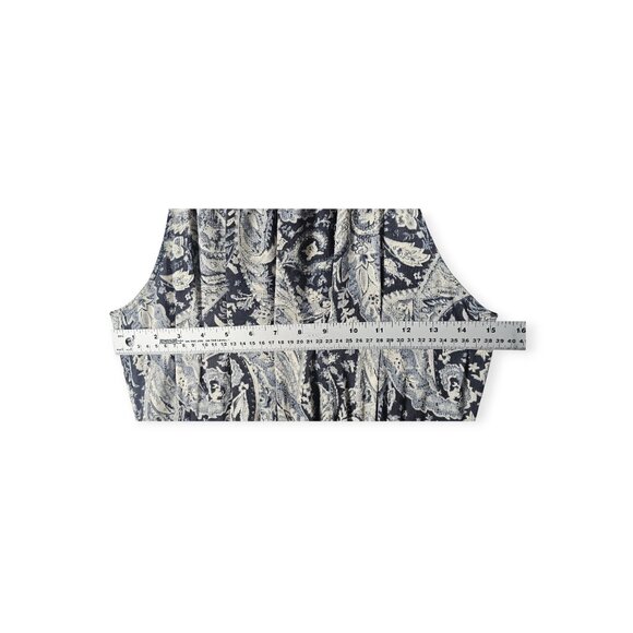 🛍️ DRESS FORUM Halter Maxi Dress - Women's Small - Navy Paisley - Picture 3 of 8